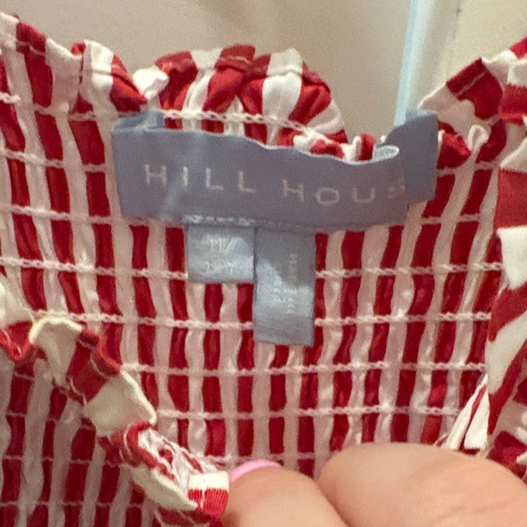 Kids hill house red stripped dress - Picture 2 of 4